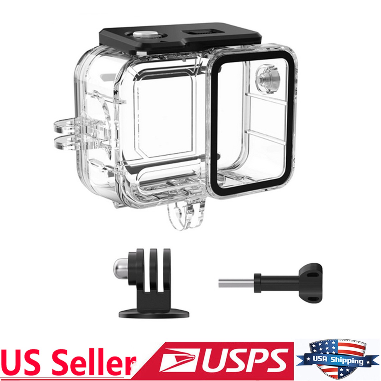For Insta360 ACE Pro 2 Sport Camera Waterproof Case Invisible Diving Housing USA