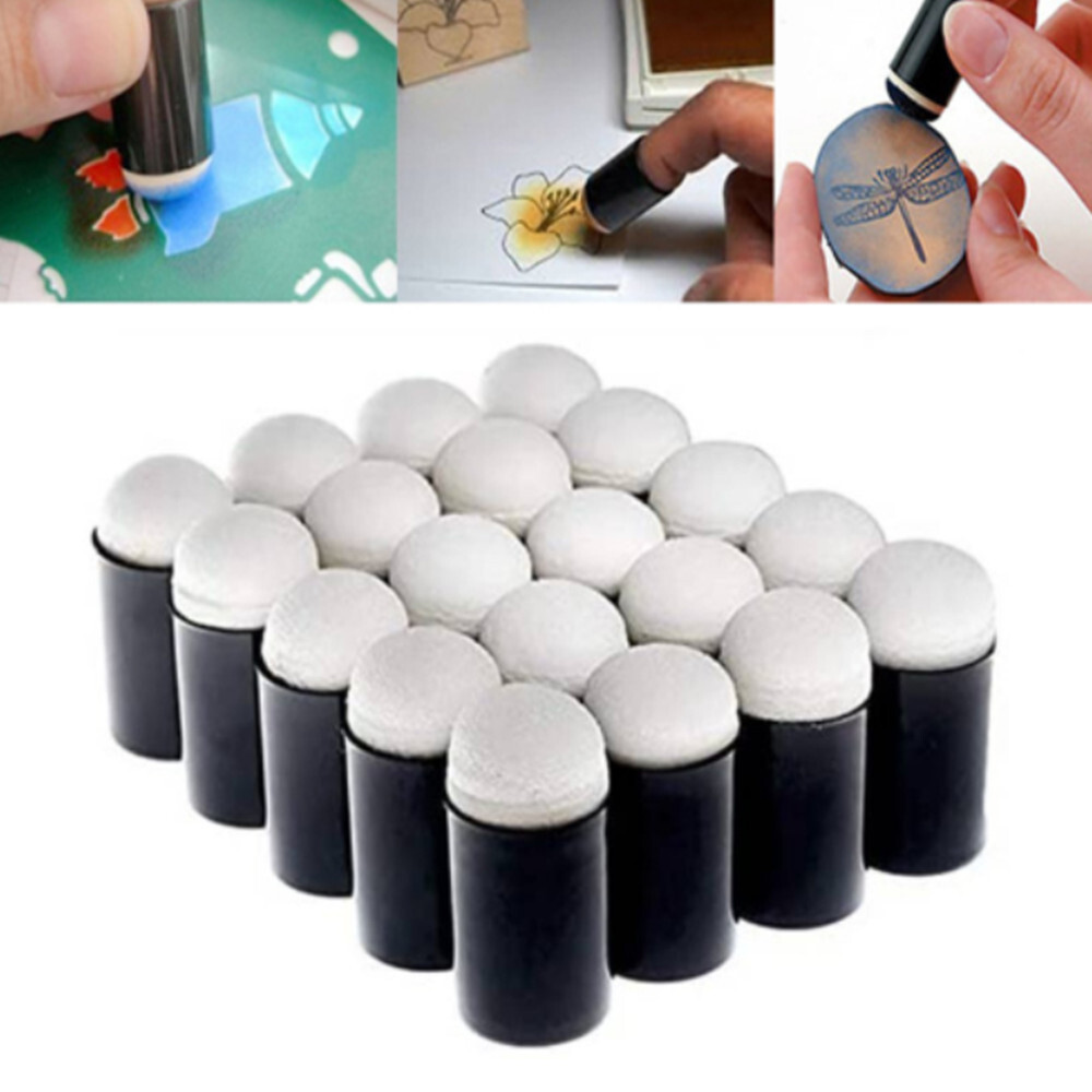 10-pack of finger sponge applicators for card making finger painting