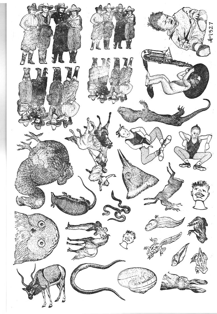 Unmounted Rubber Stamp Plate, Unmounted/Uncut Pink Rubber Stamps