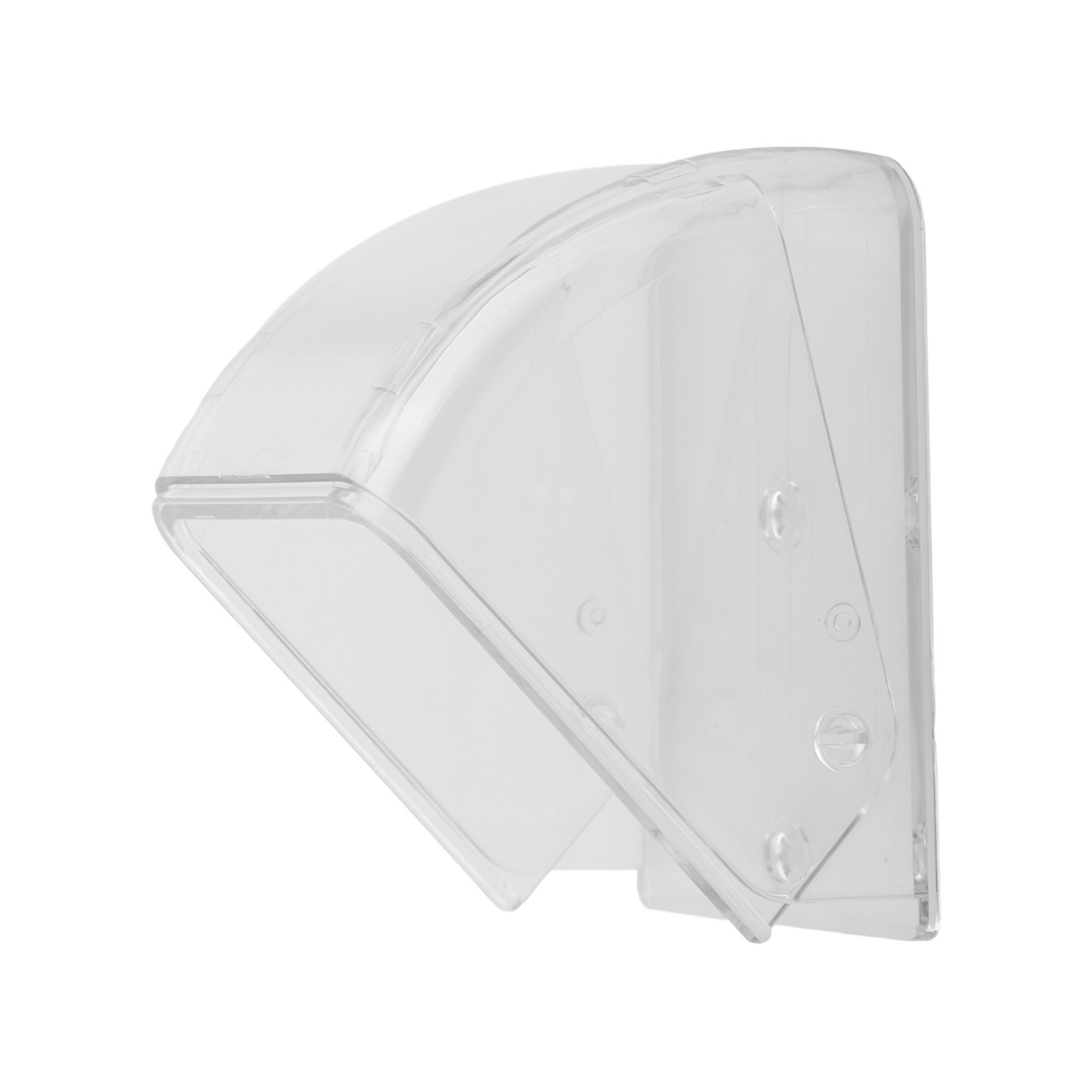Easily Installed Weather Resistant Doorbell Cover with Key Holder Feature