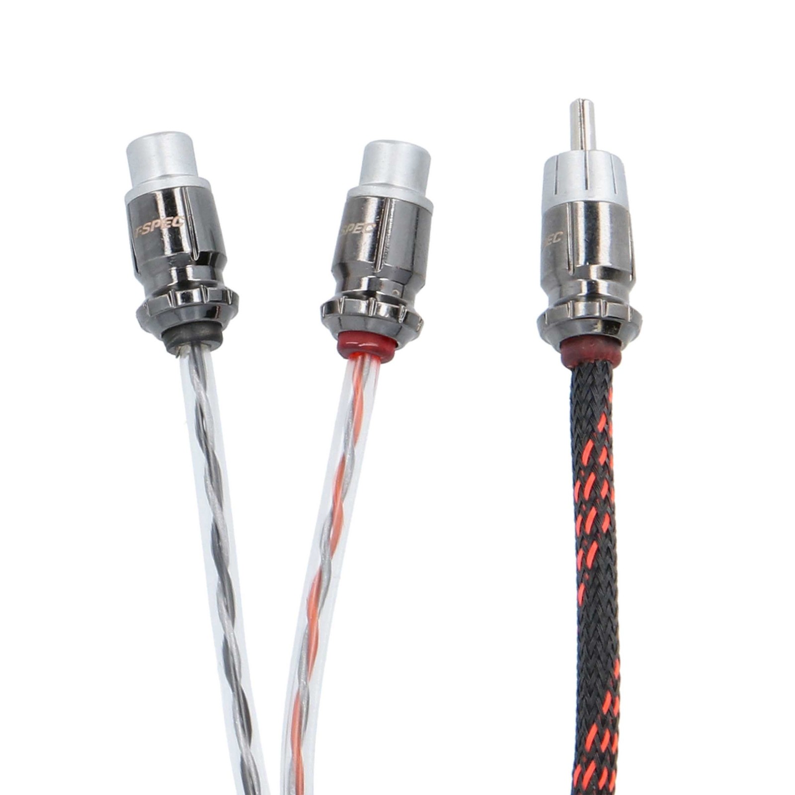 T-Spec V12RY2, RCA v12 Series 2-Channel Audio Cable - 1M-2F