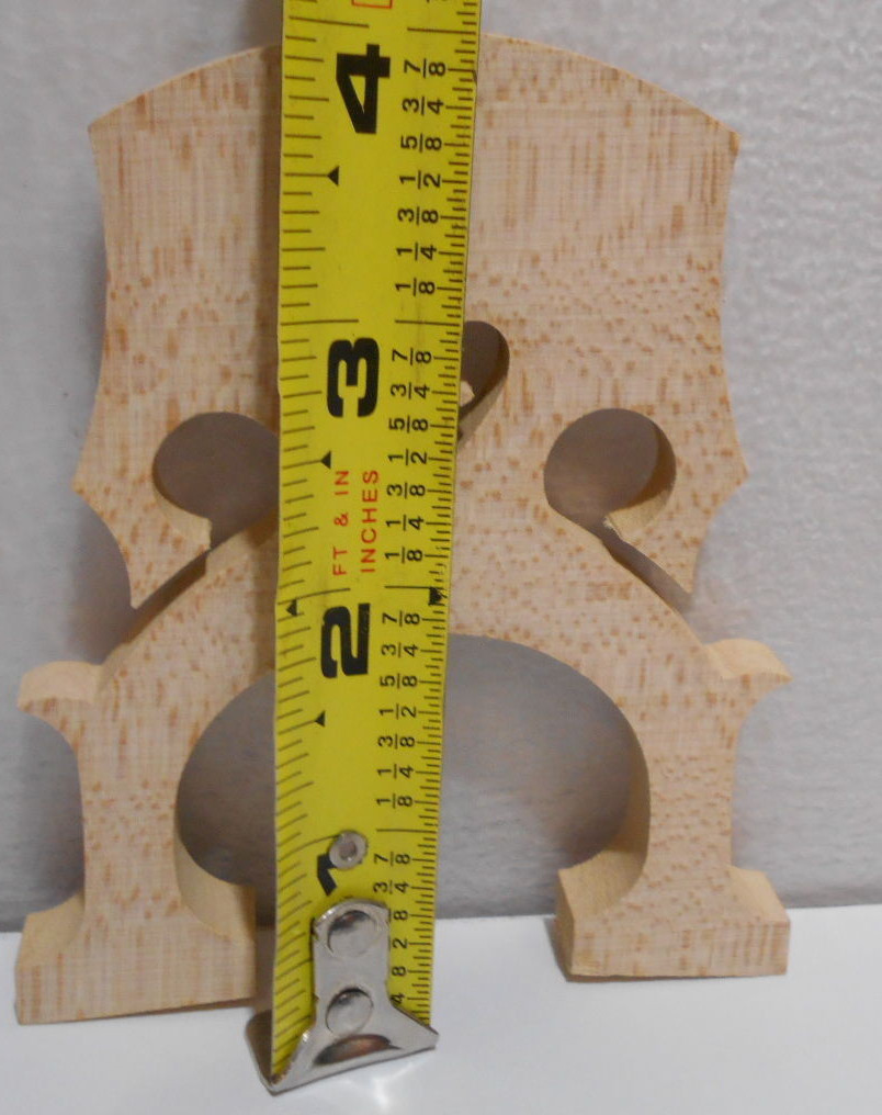 Genuine Josef Teller Cello Bridge Model #3 ** 3/4"