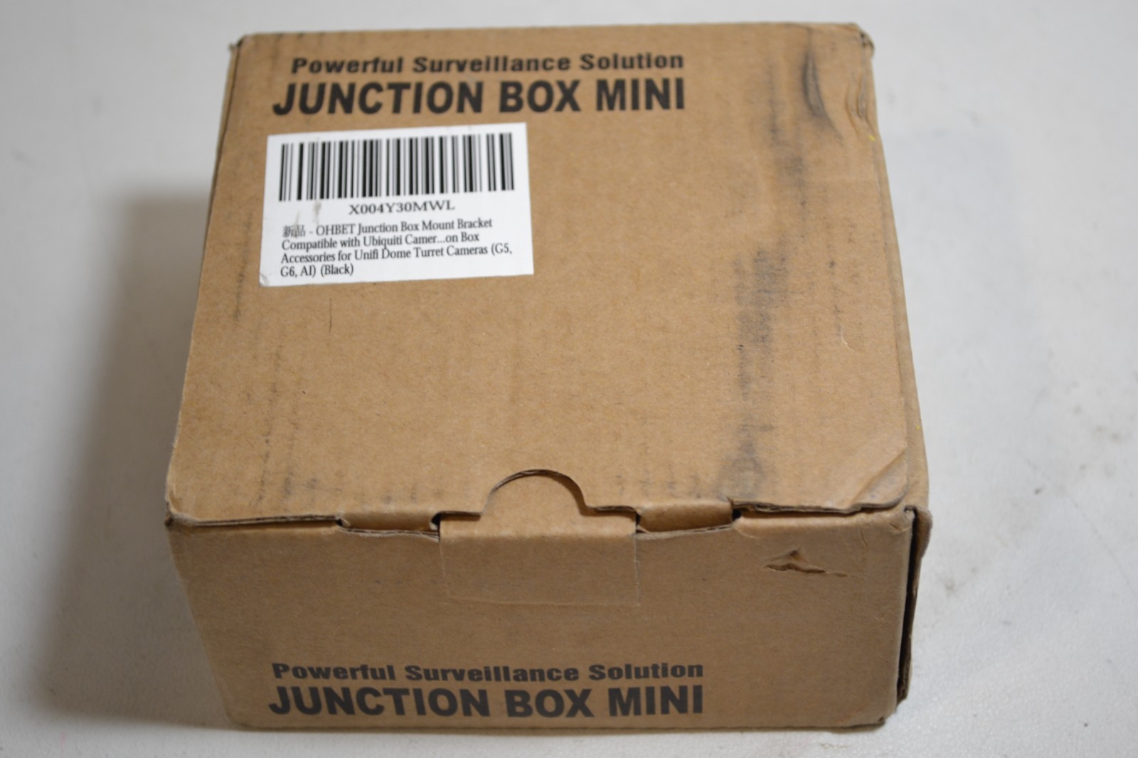 Camera Junction Box Camera-JBox-B-Black