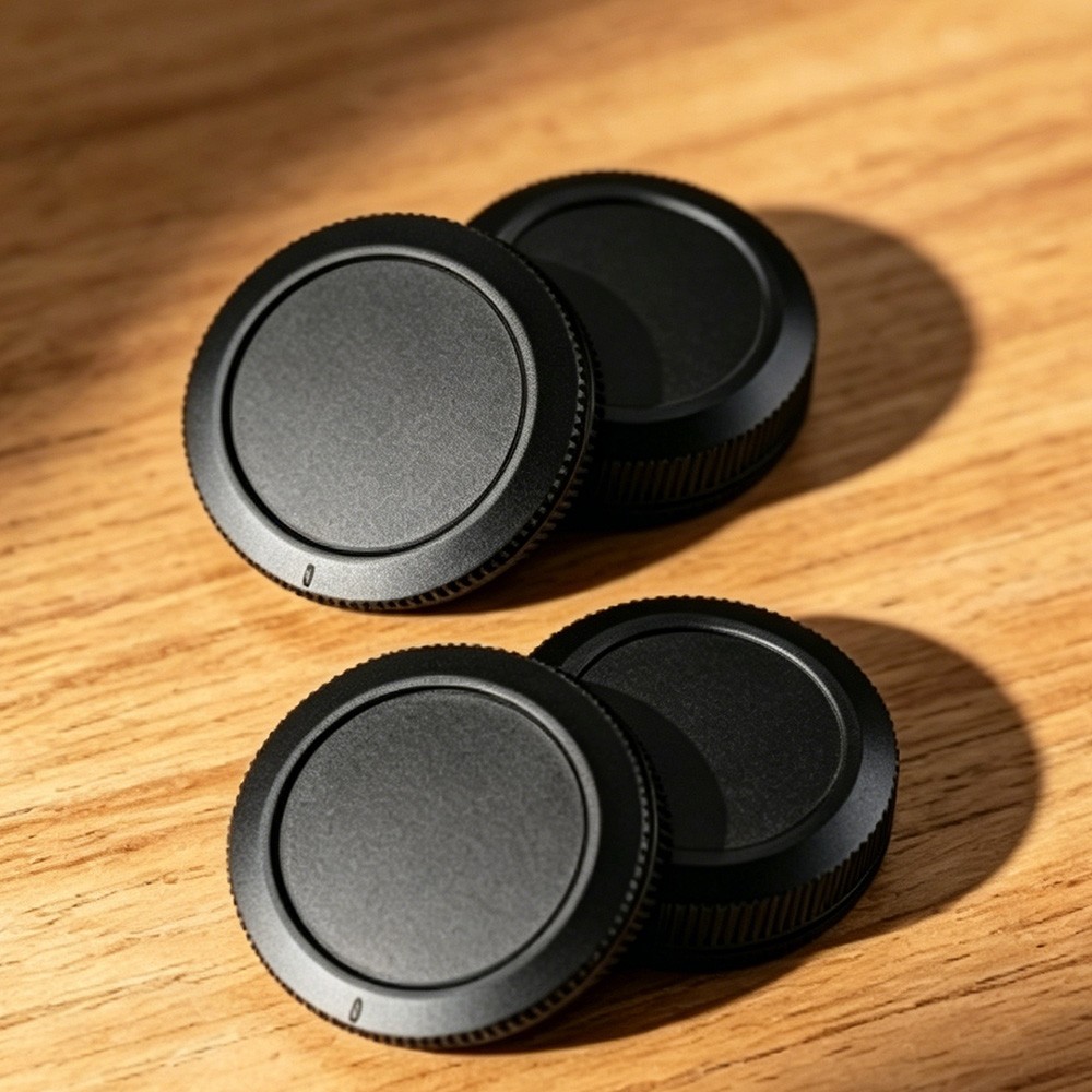 Rear Lens Cap & Front Cap For Canon EOS R Series r50, r7, r8, r10, r5 Cameras