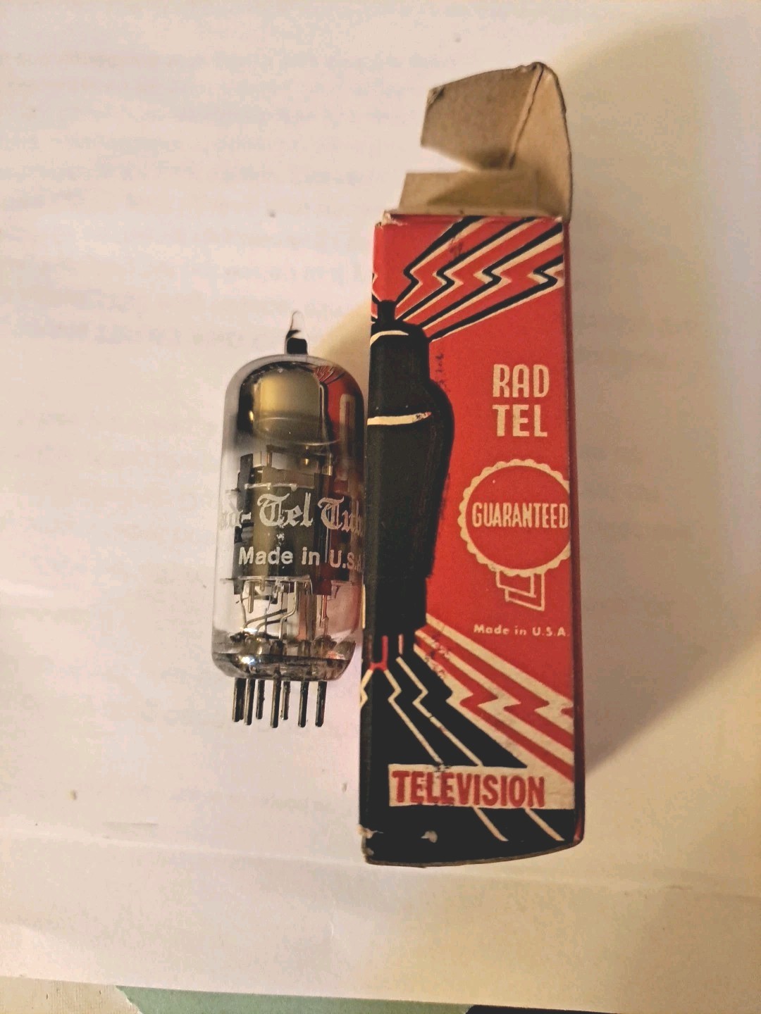 Rad-Tel 3ej7 Vacuum Tube 426-cb40
