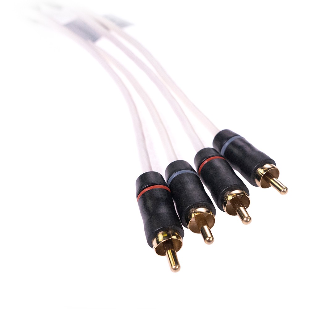 Fusion 010-12620-00 Performance RCA Cable, 4 Channel, 25'