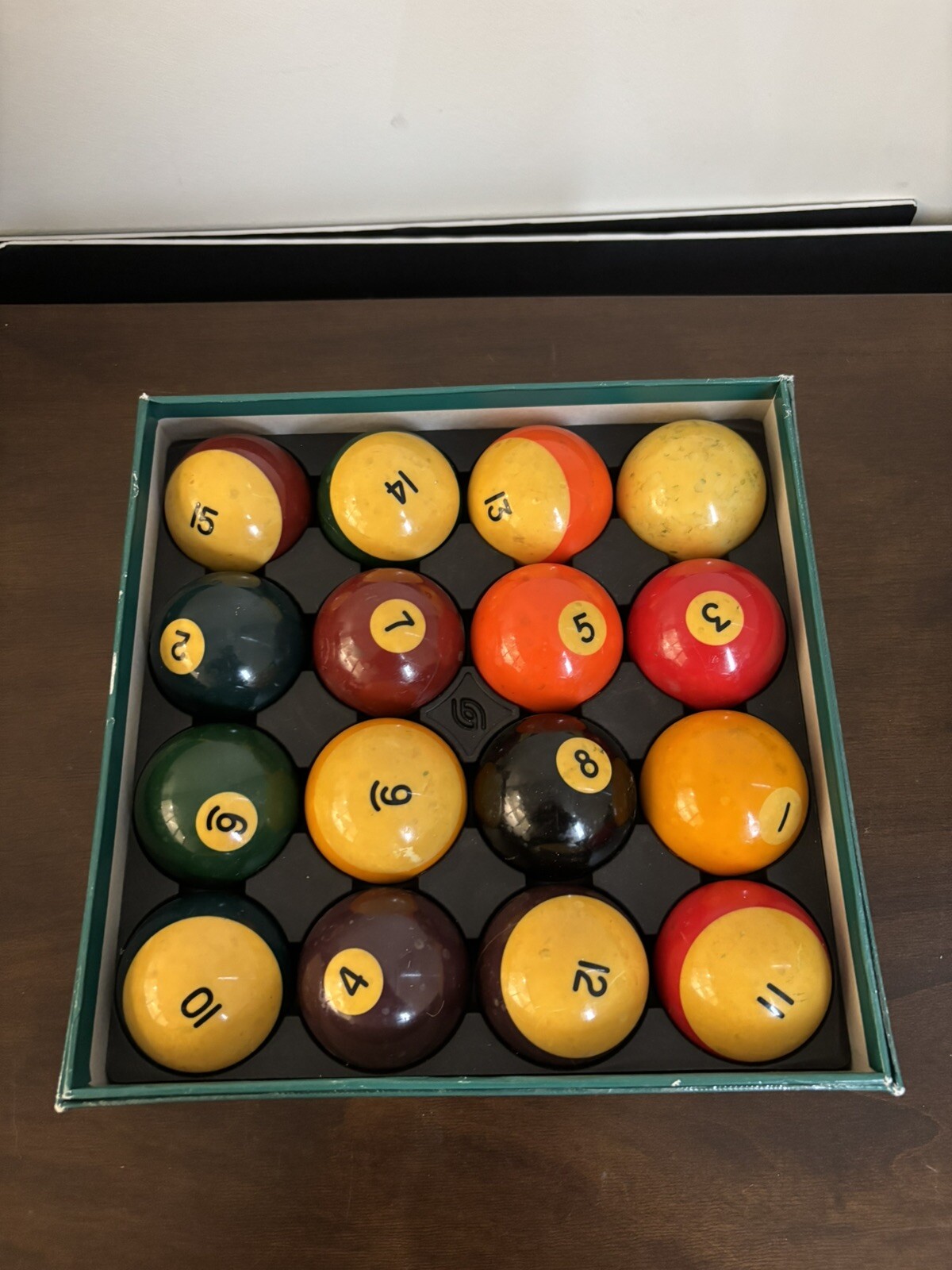 USED Billiard Aramith Pool Ball Set