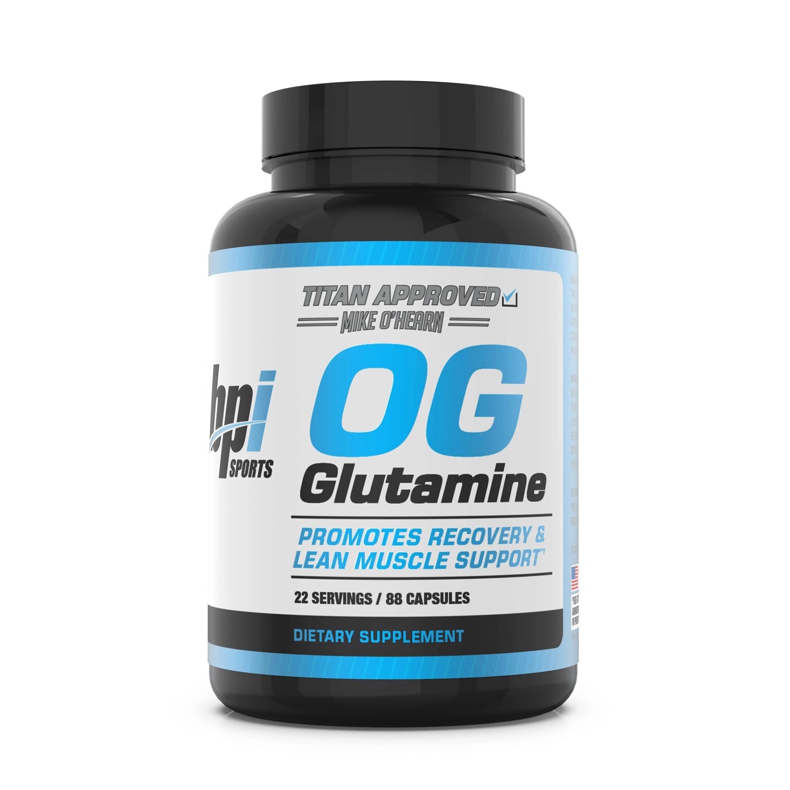 Lot of 12 Mike O'Hearn OG Glutamine Muscle Recovery & Endurance 2000mg BPI Sport
