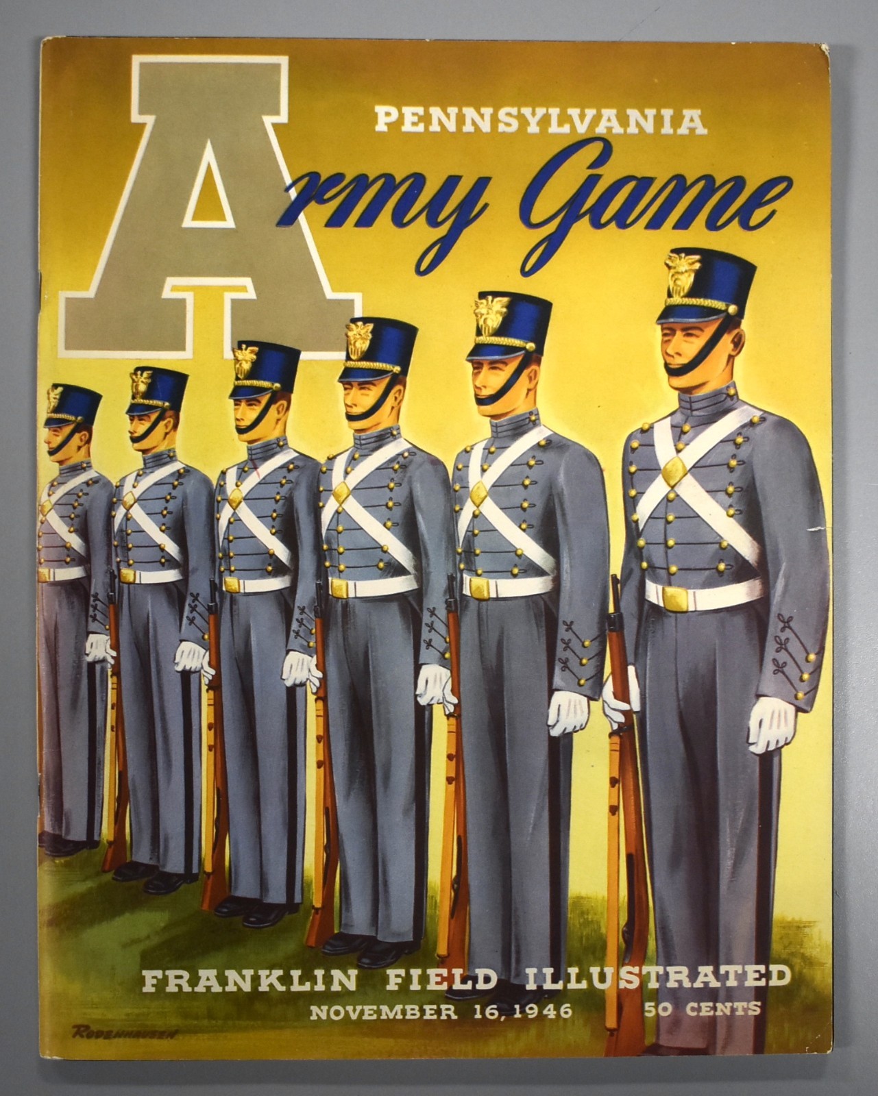 Army vs Pennsylvania November 16th 1946 Official Game Program Franklin Field