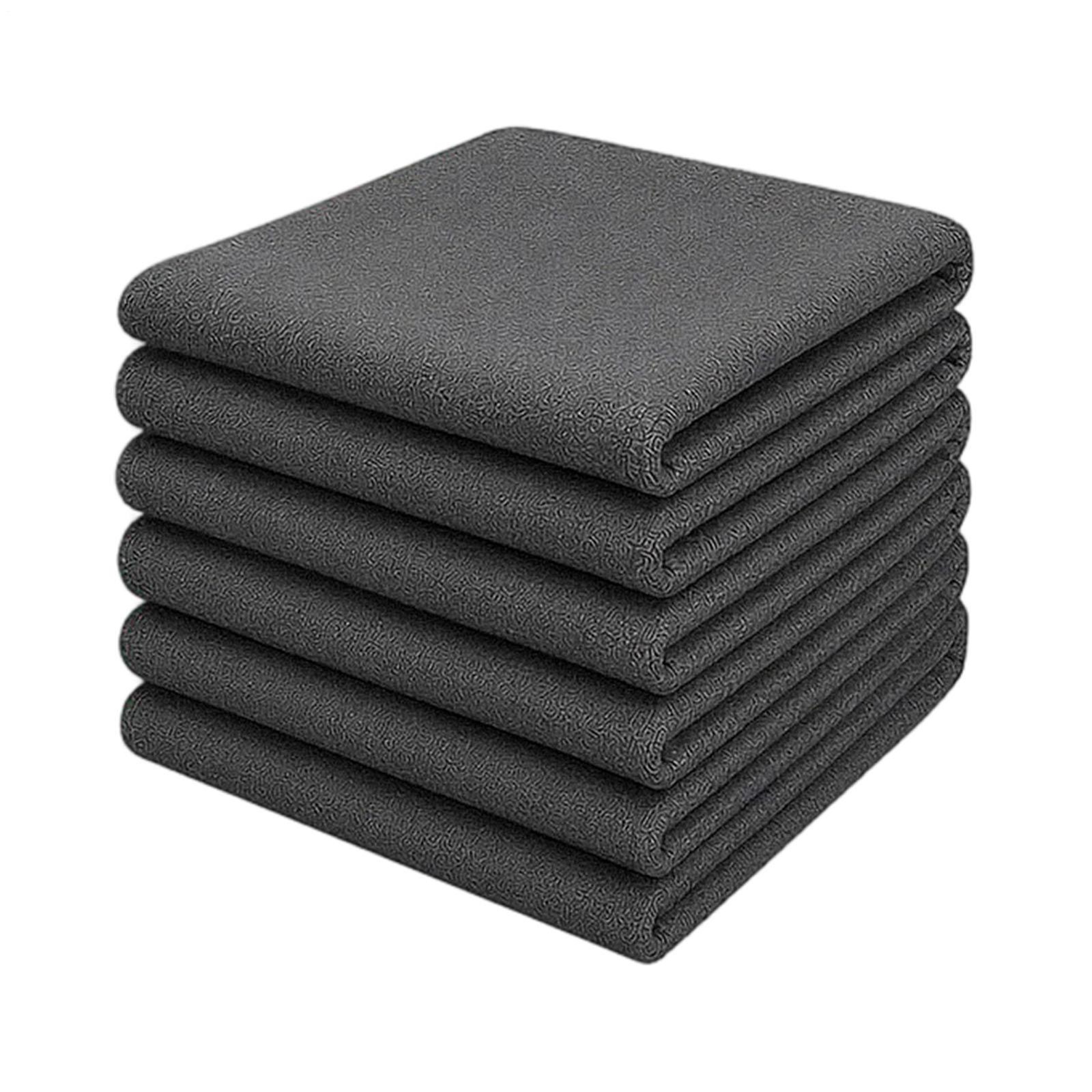 Genie Magic Cleaning Cloth 6-Pack,Microfiber Cleaning Cloths Reusable