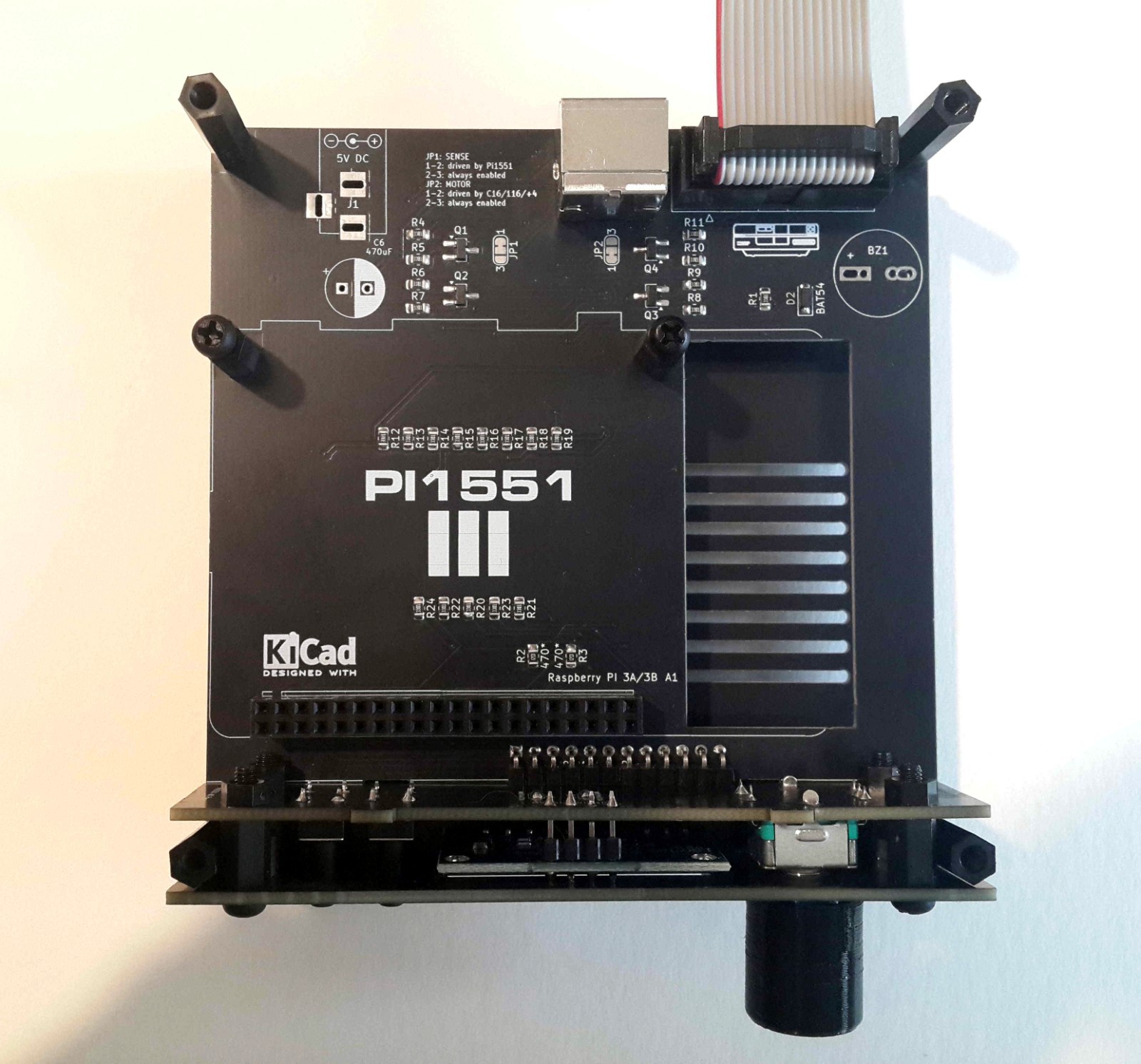 Pi1551-III - Commodore 1551 drive emulator - For TCBM2SD only - C16 - Plus/4
