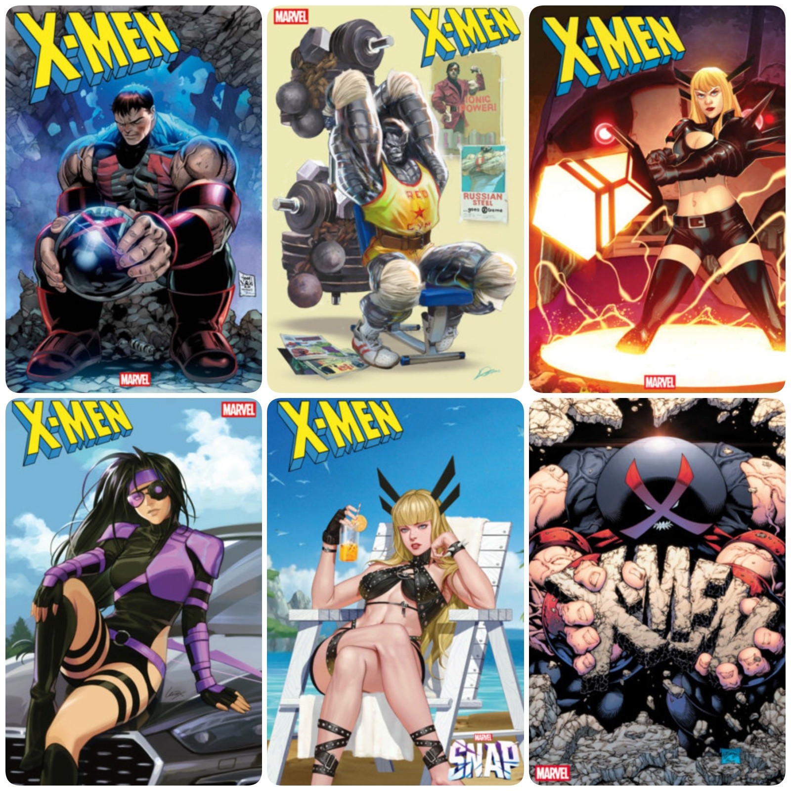X-MEN #34 **COVER SELECT** PRESALE 07/29/26