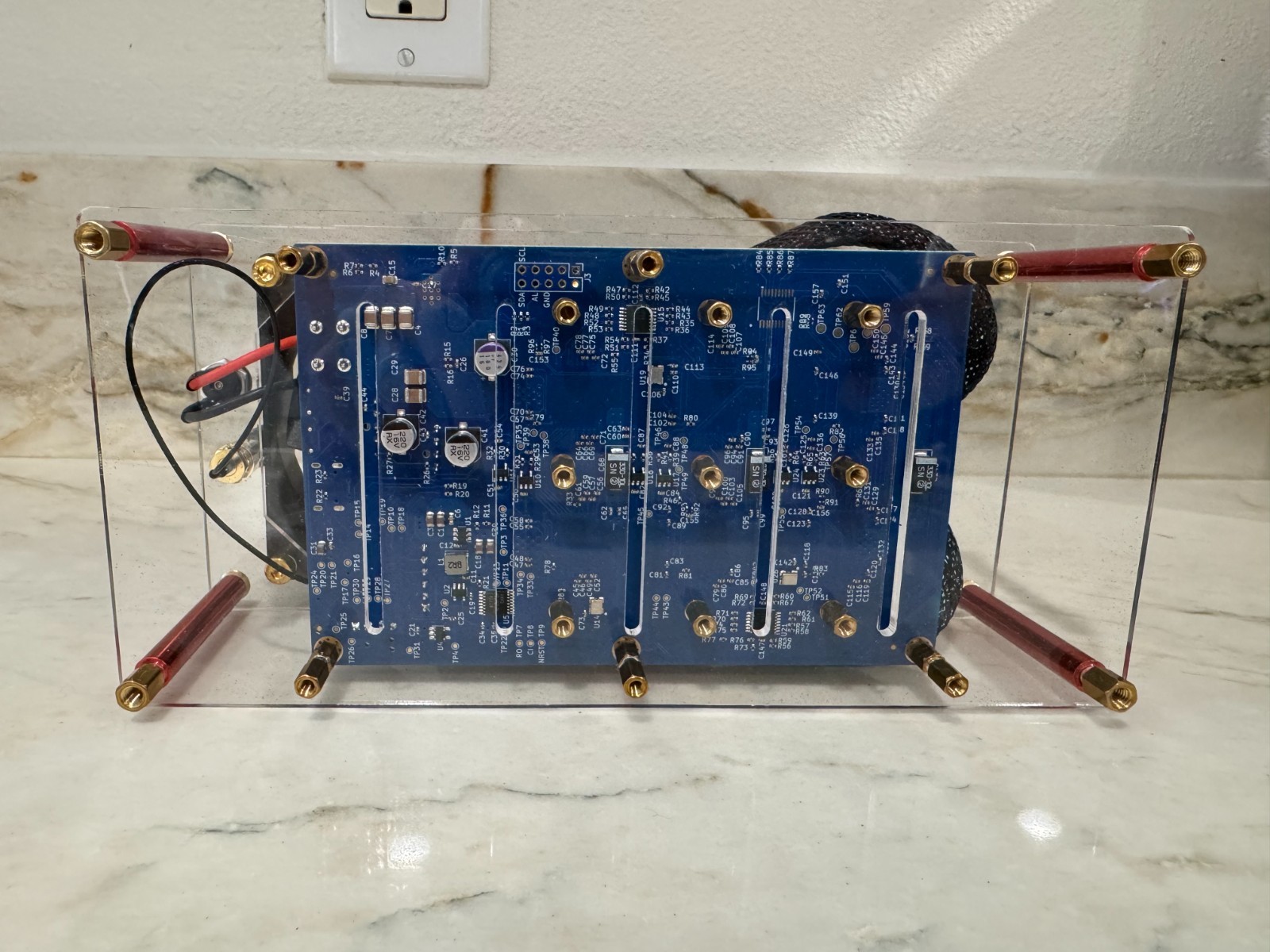 TCH Bitaxe Supra Hex 4.2TH Bitcoin Solo Lottery Miner Tested Working
