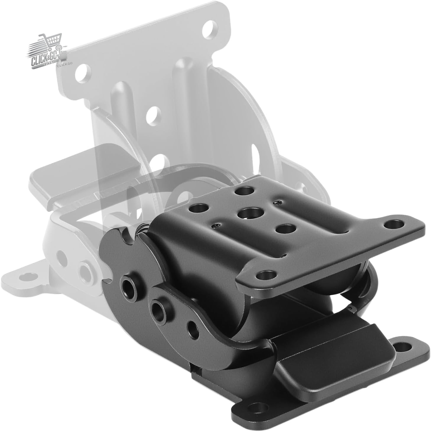 ® 4 Piece Folding Table Brackets, Zincat Steel Self-locking Hinge