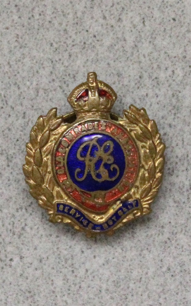 British Army Veteran's Lapel Pin: Royal Engineers