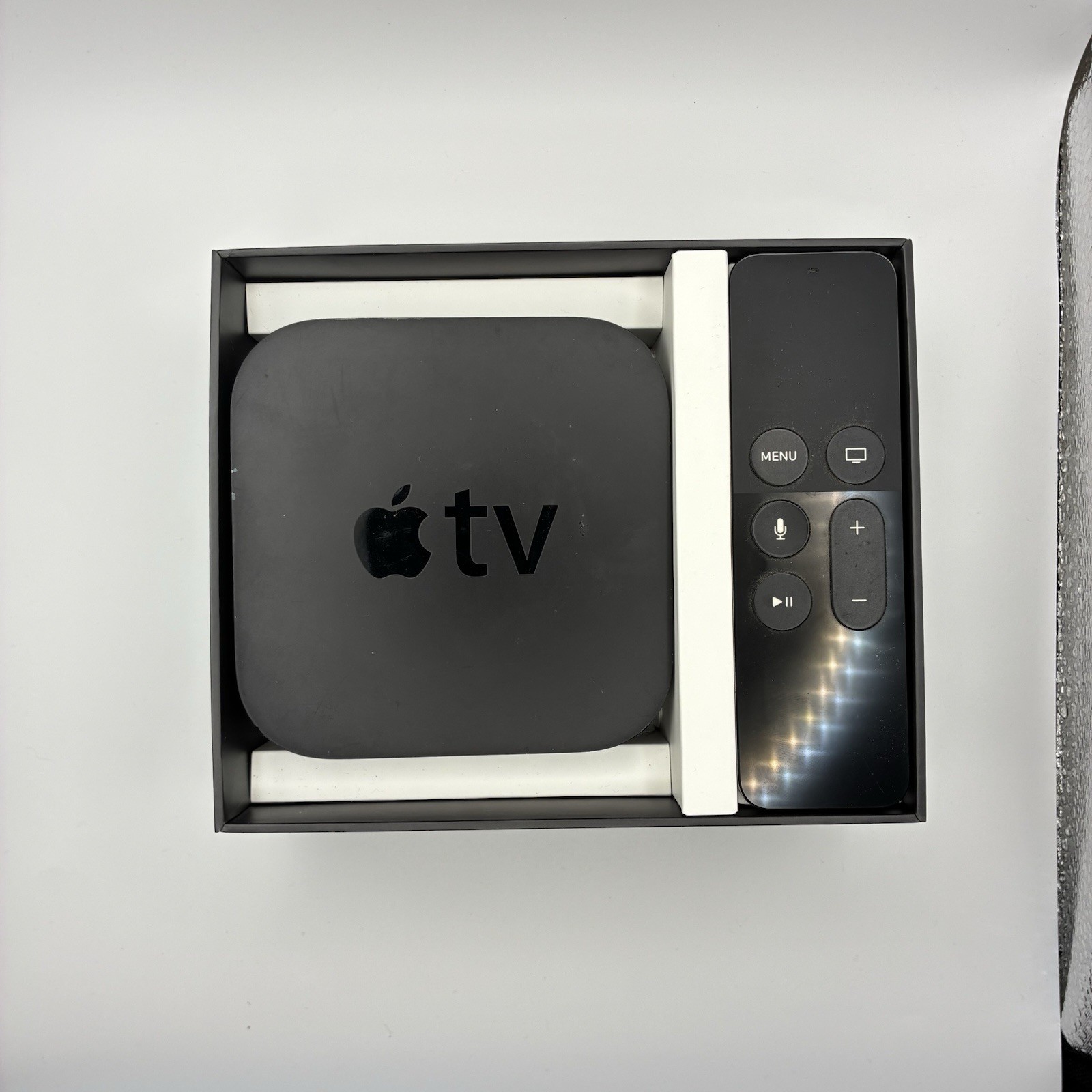 Apple TV 4th Generation Box Power Cable Remote Charging Cord