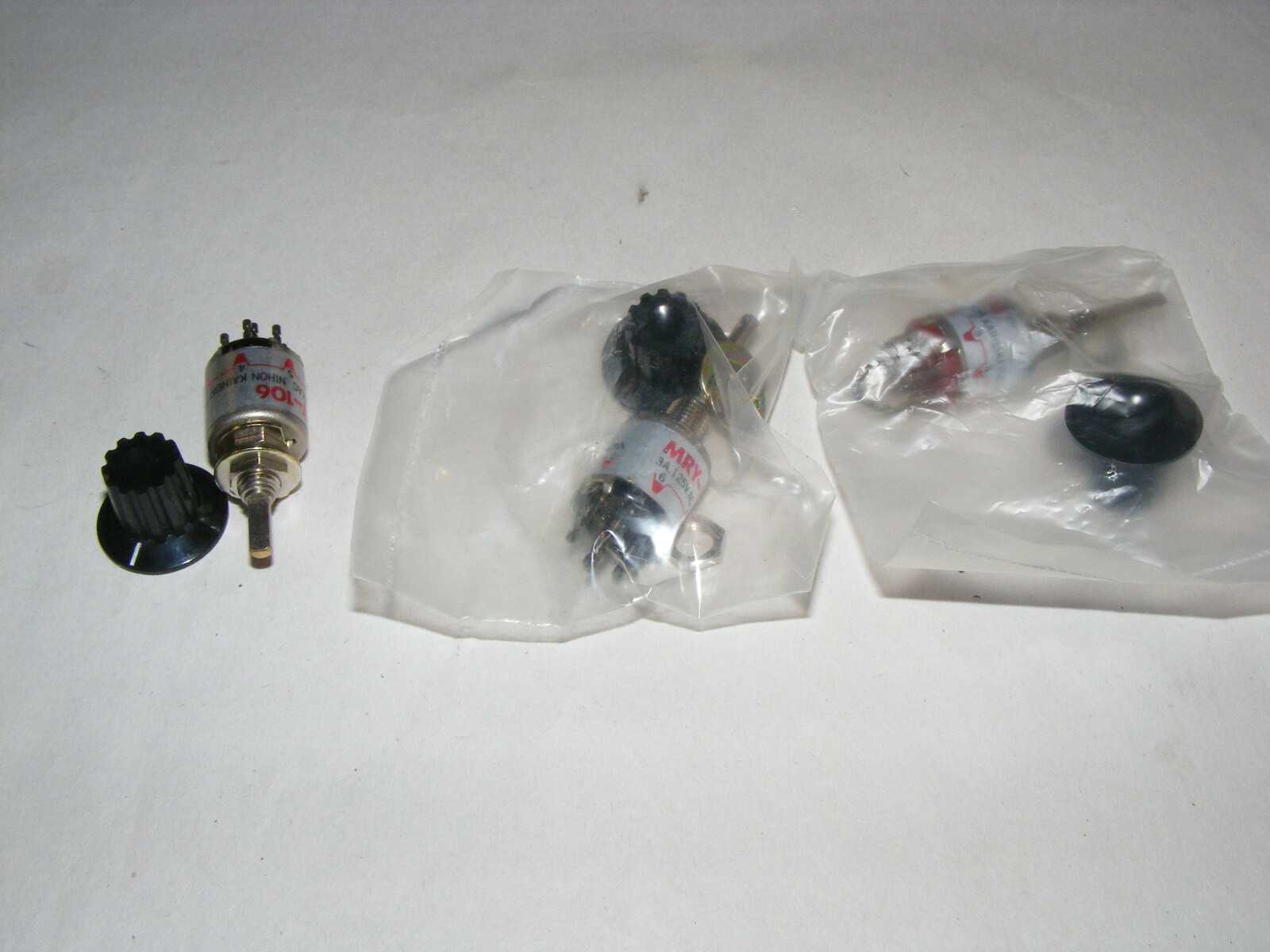 NKK Rotary Switch 2 - MRY-106, 1 - MRX-108 (HOU)