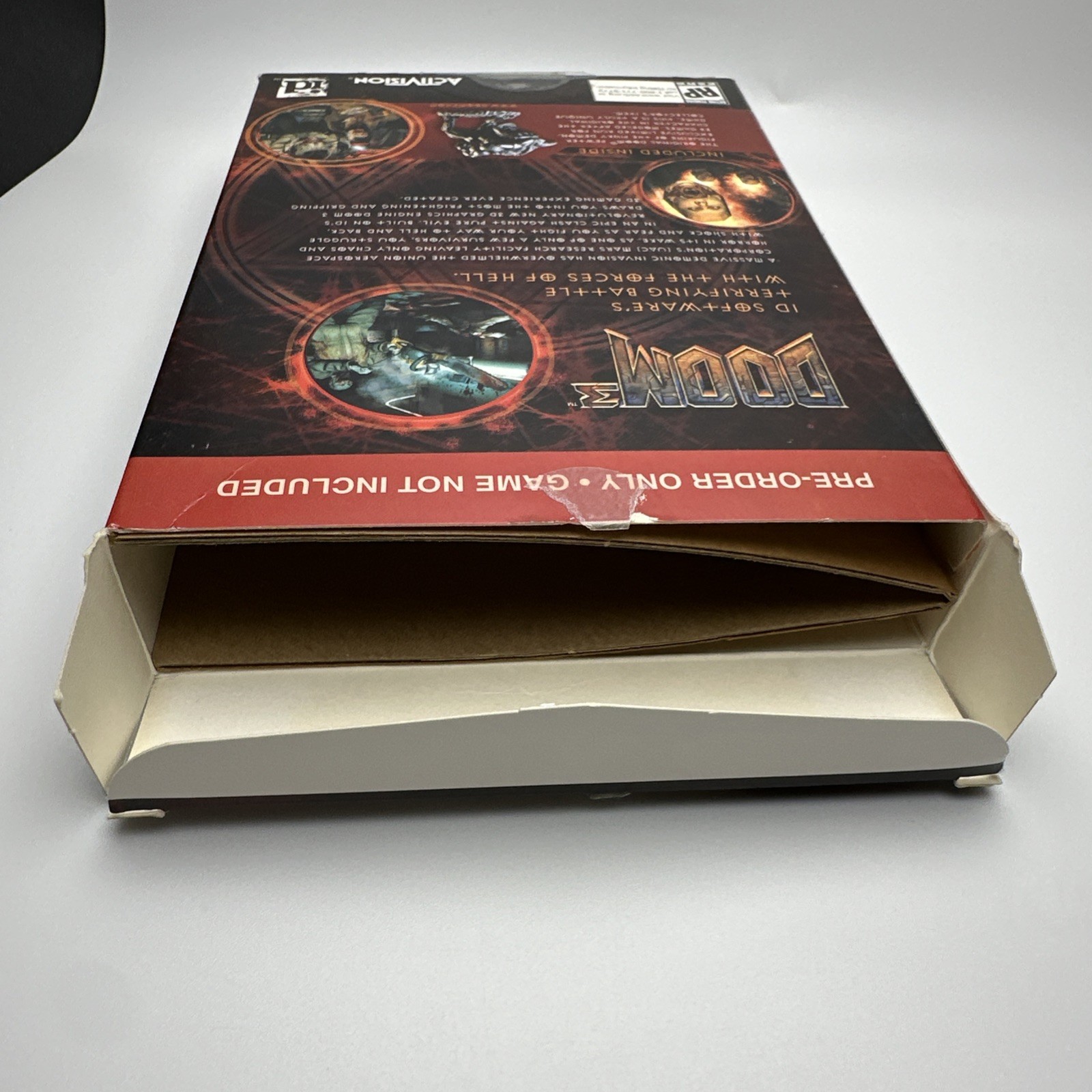 Doom 3 Pre-Order Box Only for PC (No Game or Extras)