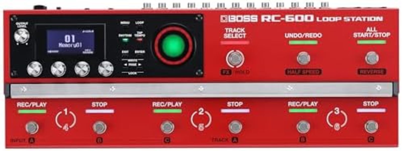 BOSS RC-600 Loop Station Looper Sequencer Electric Guitar Effect Pedal F/S Track