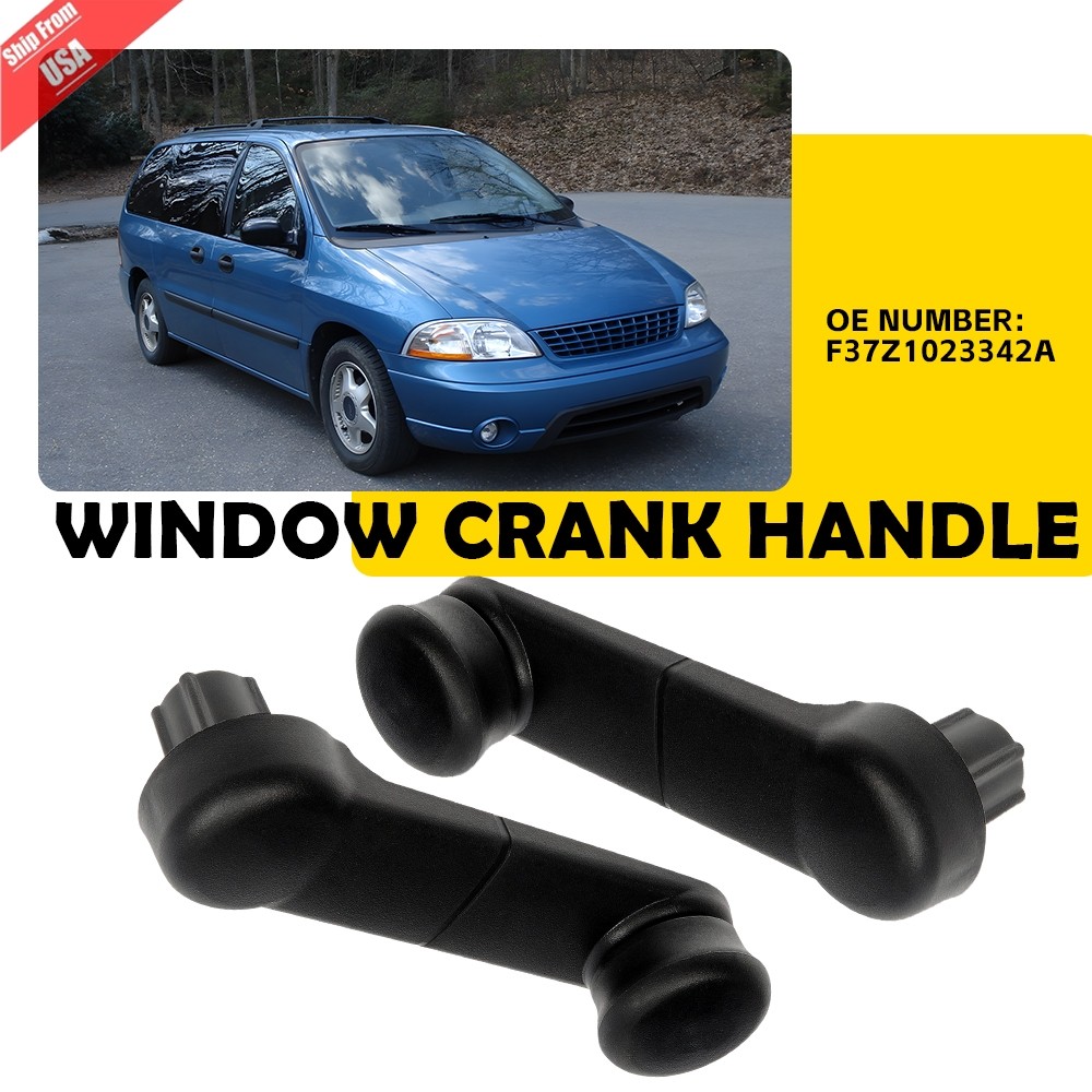 2x Manual Window Crank Handle Set For 1999-2016 Ford F250 F350 F450 Super Duty
