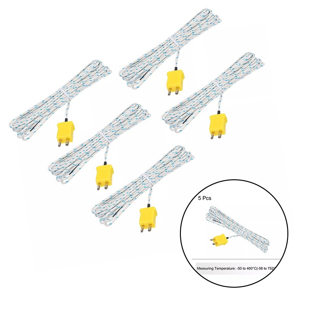 Type Thermometer Probes Five Pack Each Two Meters in Length Available