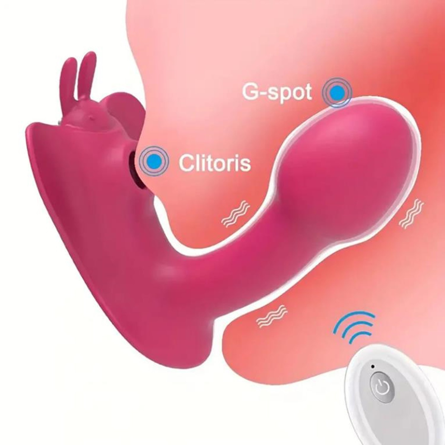 Wearable Panty Vibrator G-spot Massager Sucking Vibrating Dildo Women Sex Toys