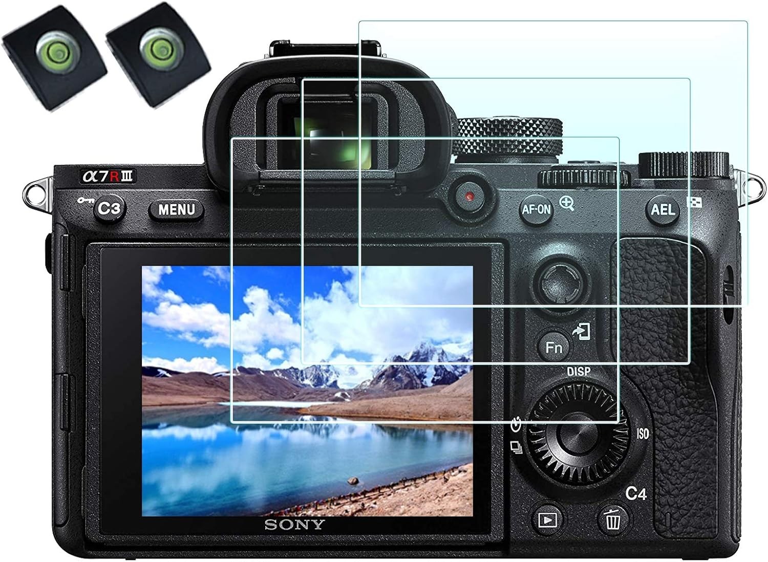 Screen Protector for Sony Alpha 7R III II 7 III II A7R III II/A7 III II/A77 II/A