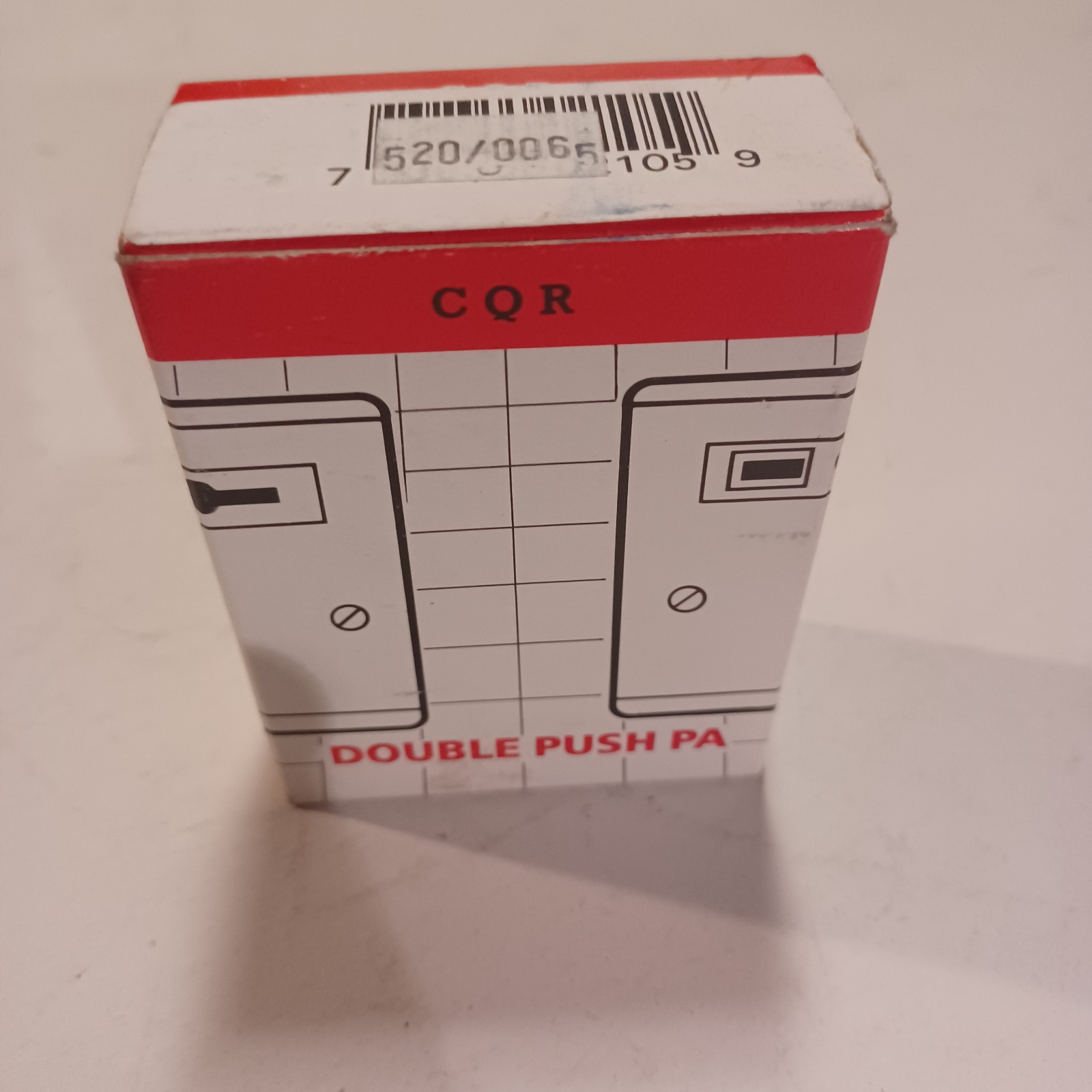 CQR DP-1 White Double Push PA Button - Panic Attack Button