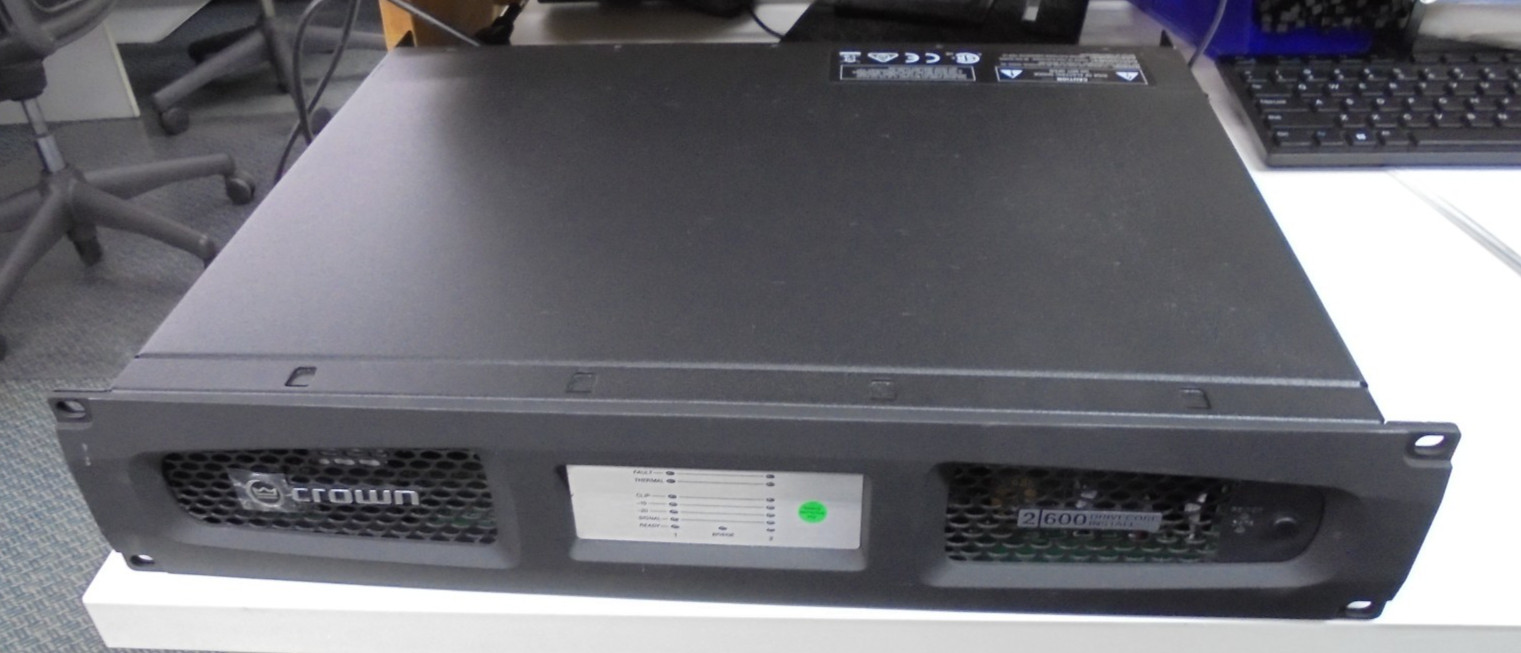 Crown 2600 Drivecore Install Power Amplifier