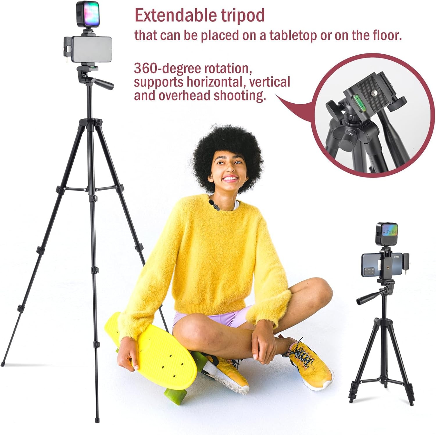 Vlogging Kit for Iphone,Youtube Starter Kit,Youtuber Kit Beginner Content Creato
