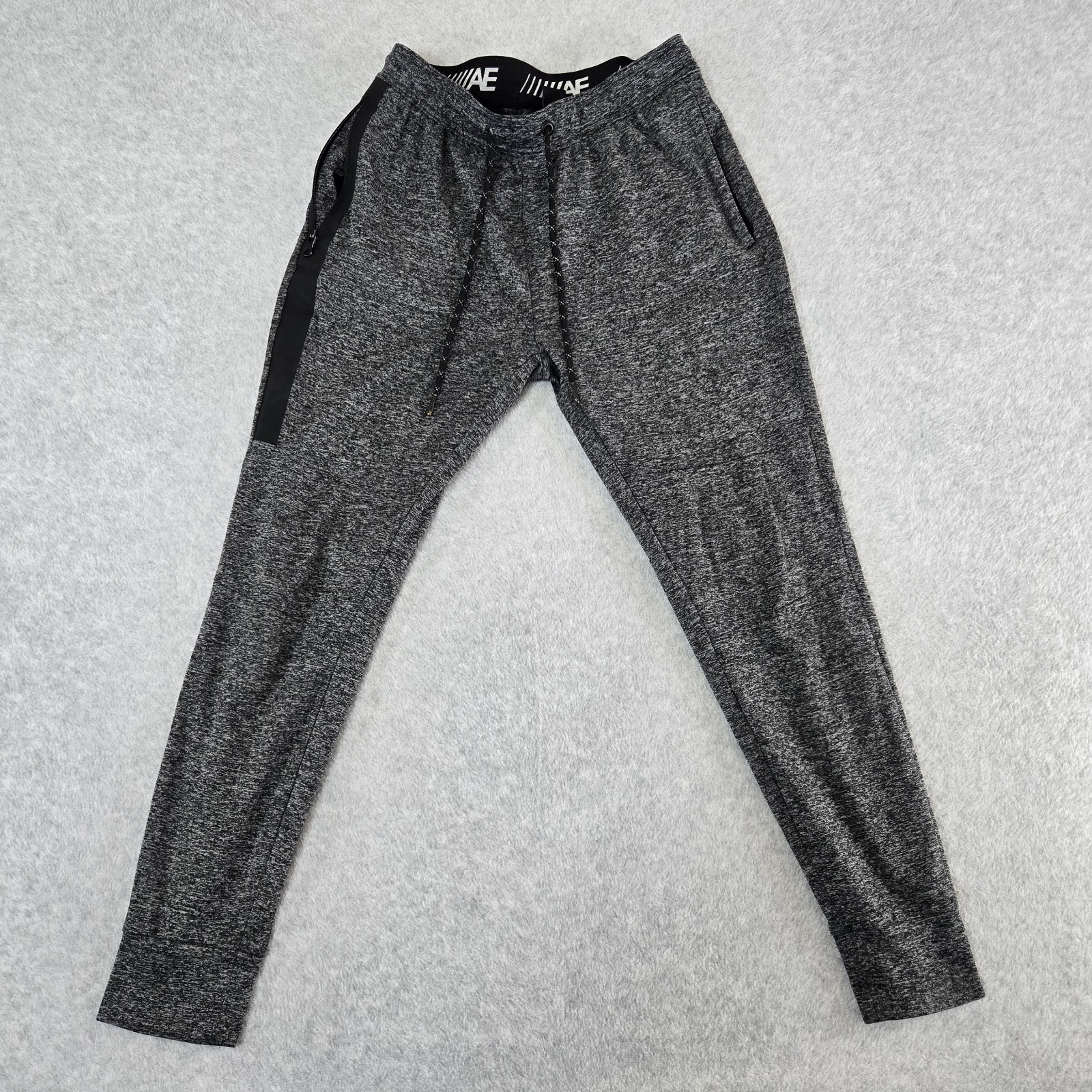 American Eagle AE Flex Joggers Adult Size Small Gray Fleece Sweat Pants Mens