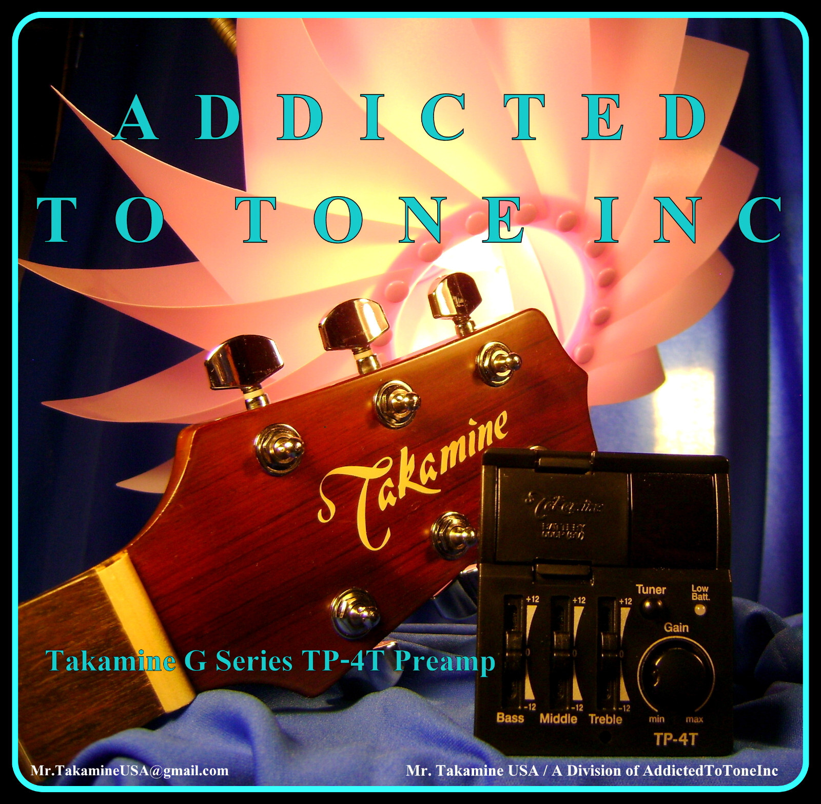 Takamine G Series TP4T Preamp NEW with WARRANTY / Authorized Dealer / OEM Part