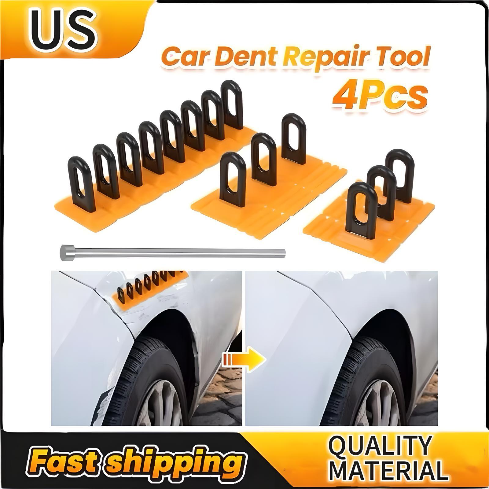 Car Paintless Dent Removal Tool Auto Body Repair Kits Puller Glue Tabs Combo Set