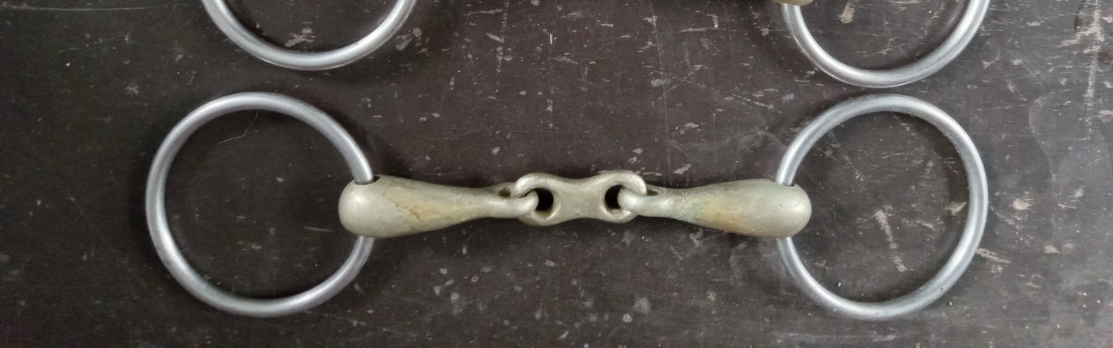 Three piece Loose Ring Snaffle  copper mouth - 5 1/4"