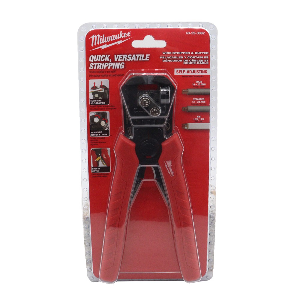Milwaukee 48-22-3082 Self-Adjusting Wire Stripper & Cutter