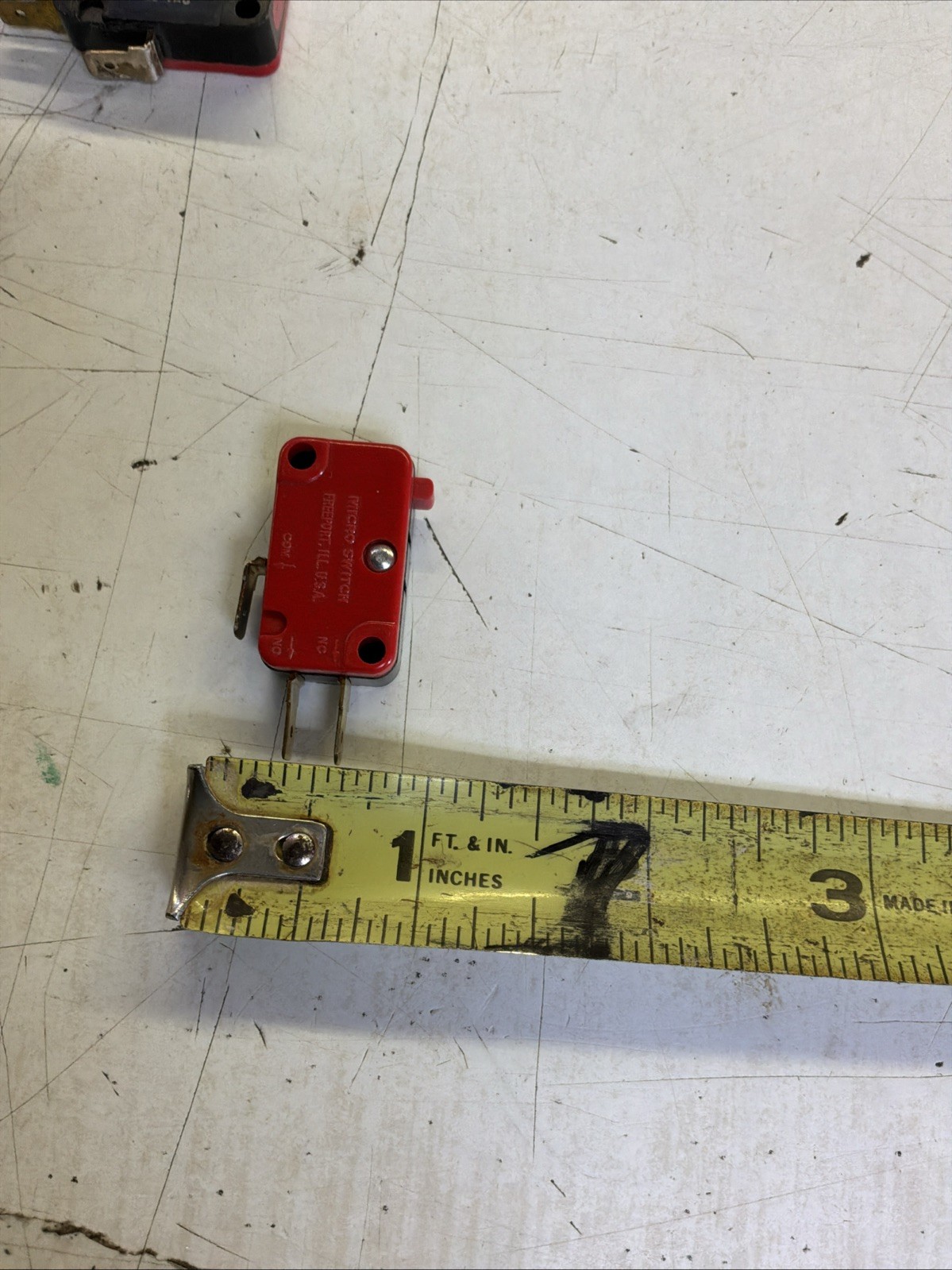 MICRO SWITCH RED SET OF 10 PCS Model # V3-343-D8