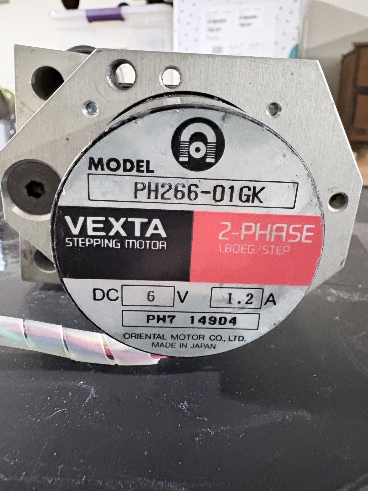Vexta Stepping Motor PH266-01GK Oriental Motor Co.