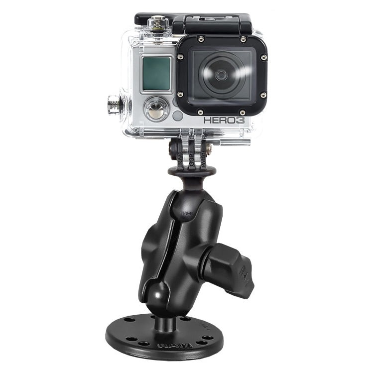 RAM-B-138-A-GOP1U  RAM Drill-Down Double Ball Mount with Univers...