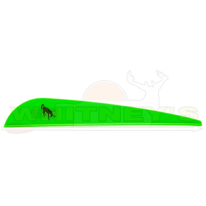 New Other - Bohning Bronco Vanes - 4" - Green - 100pk
