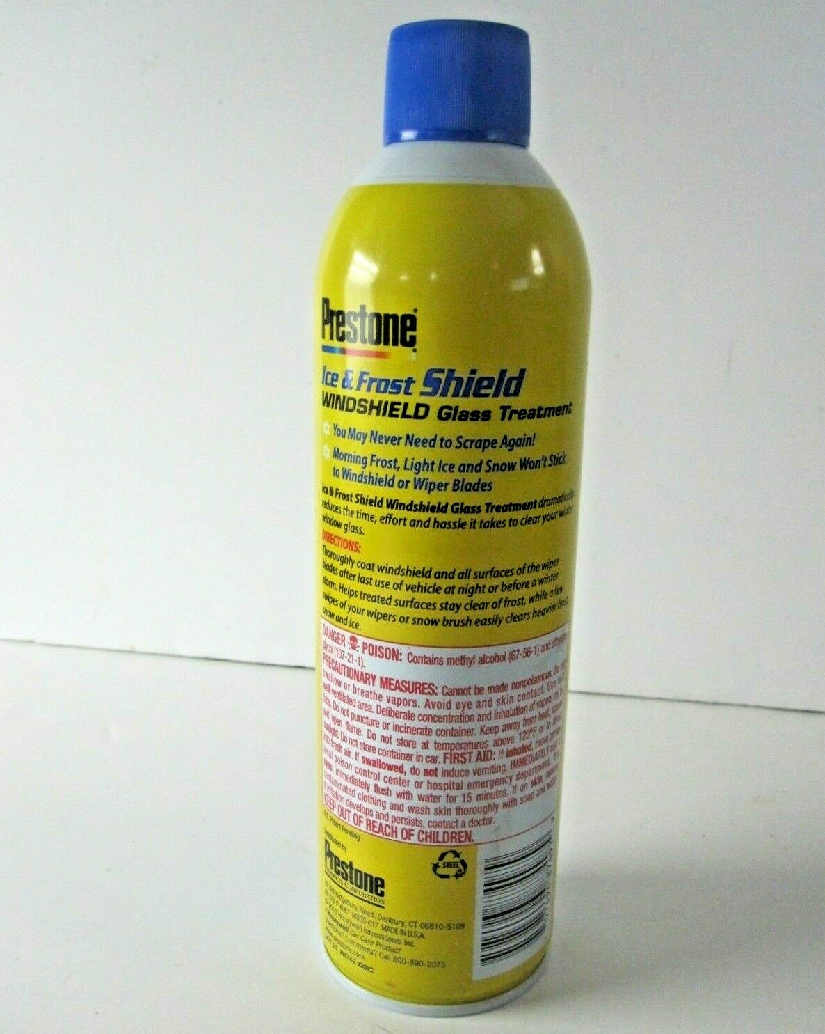 Prestone Ice & Frost Shield Windshield Glass Treatment 17 oz