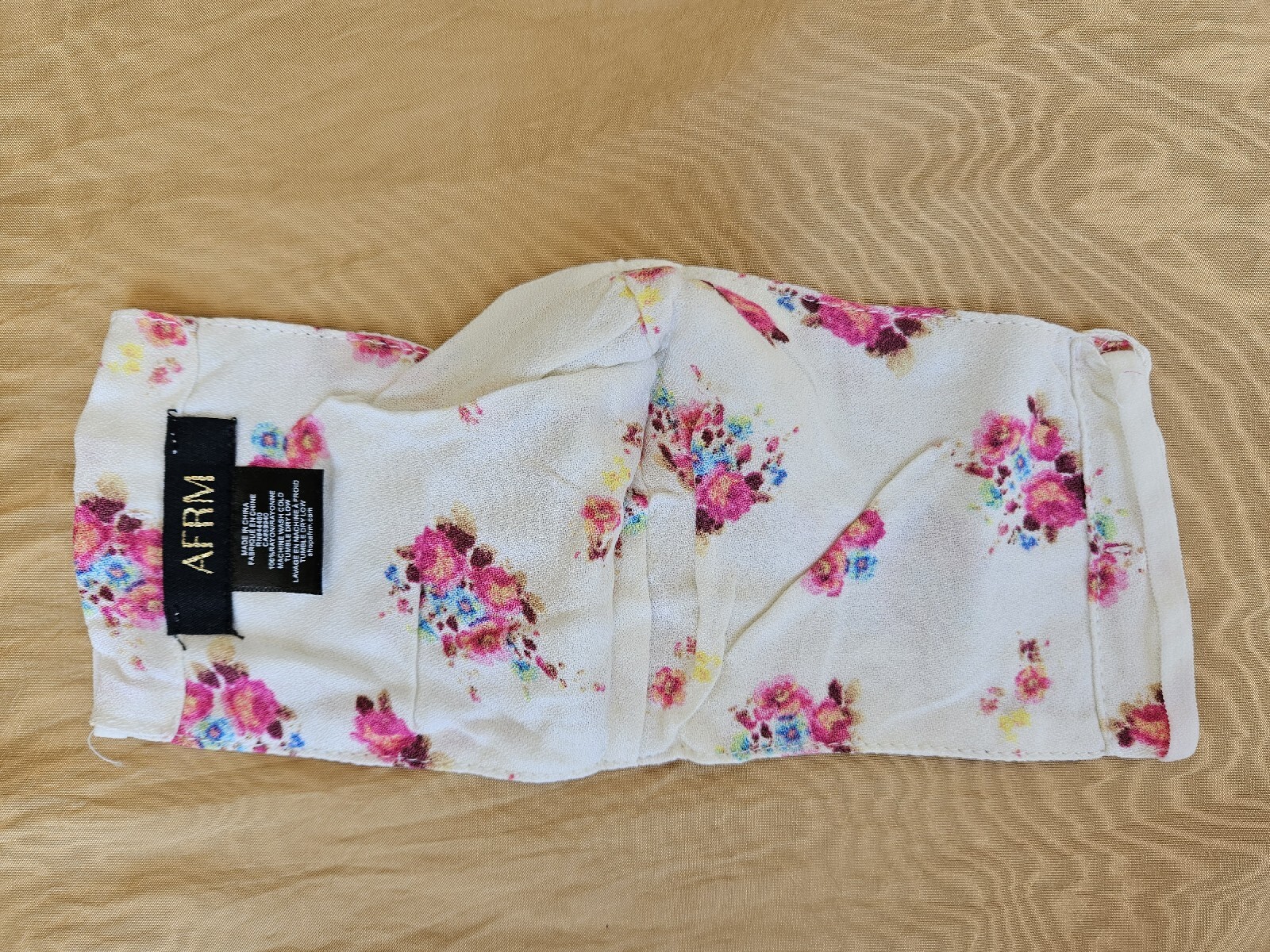 NEW AFRM Floral Face Mask