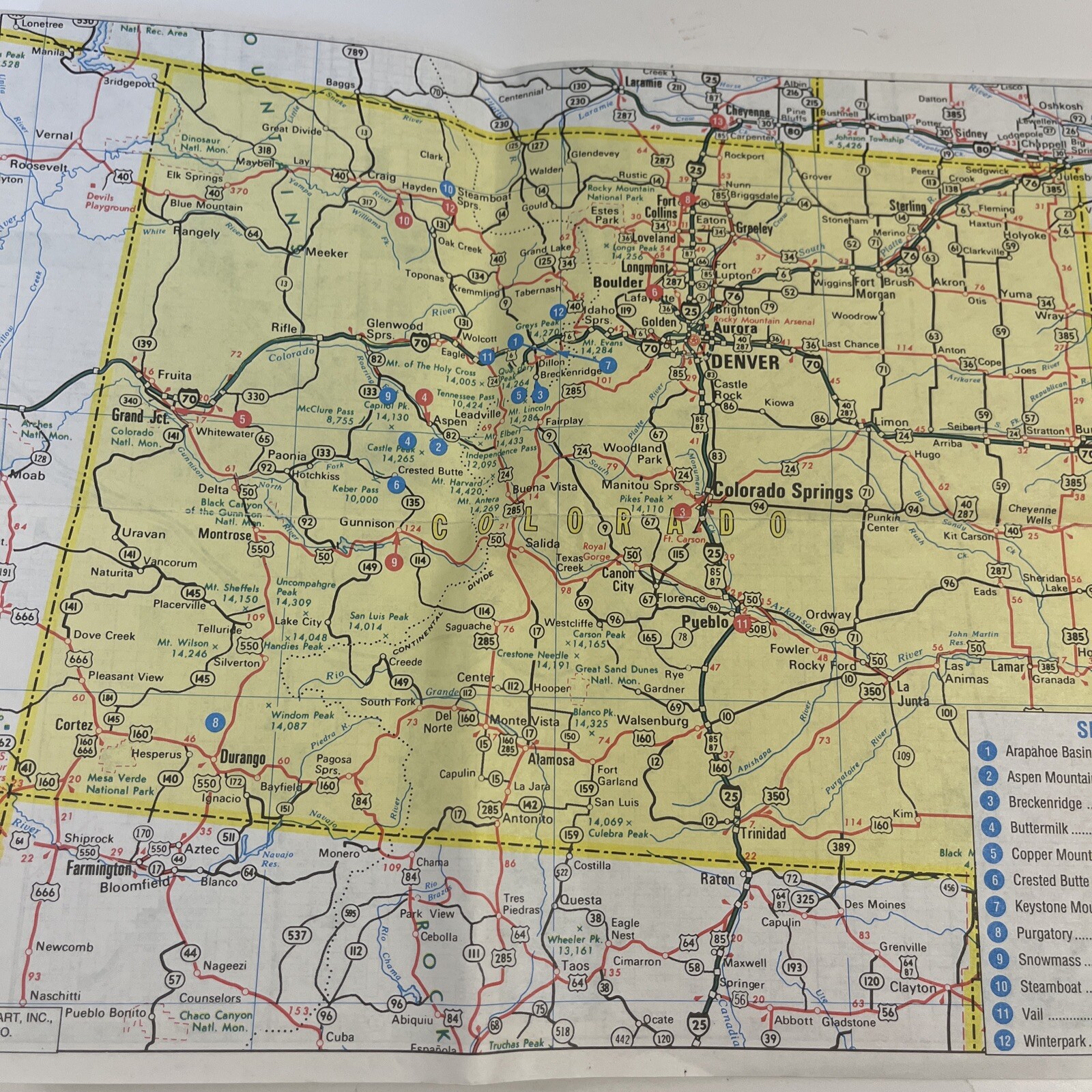 Avis Welcomes You to Denver and Vicinity Map