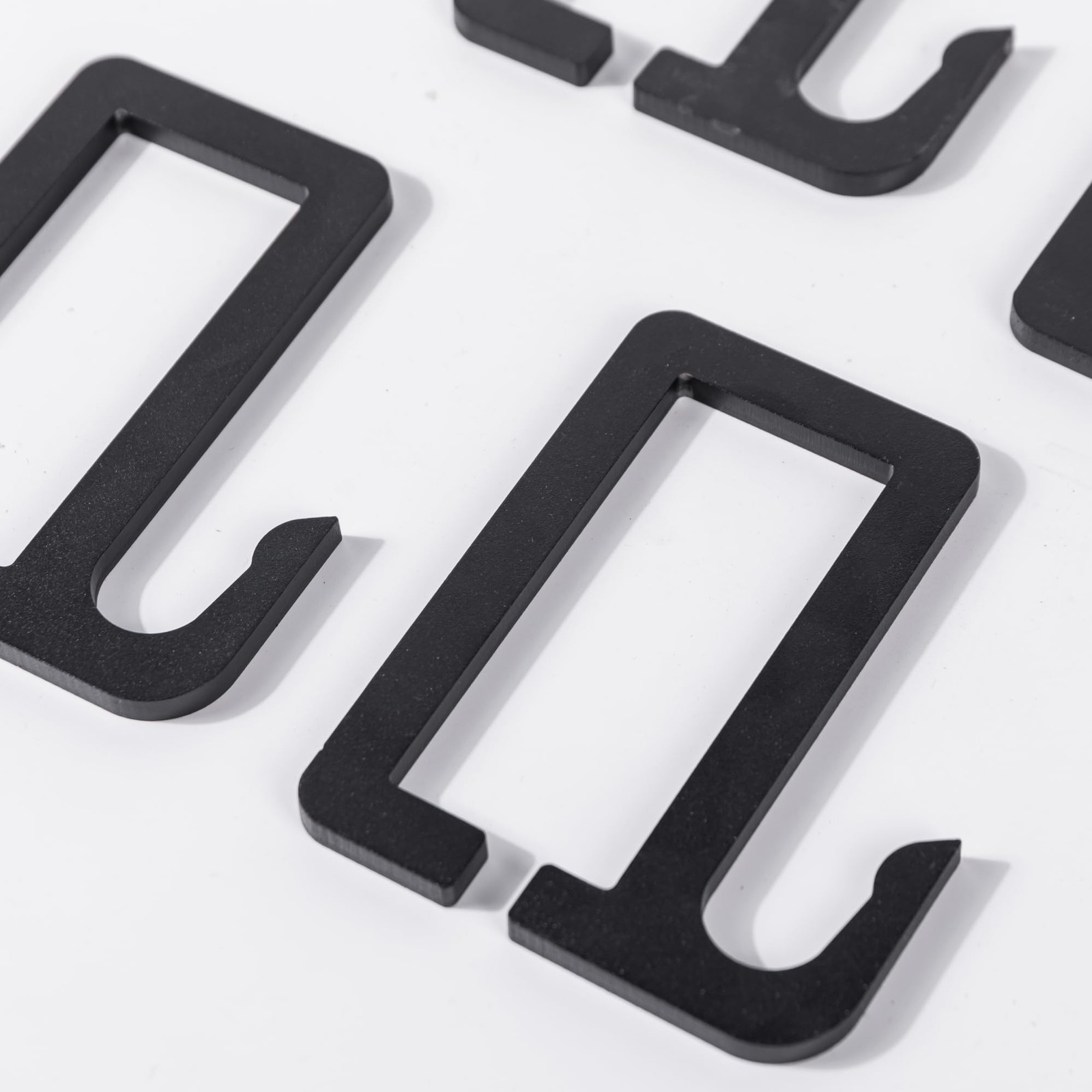 AR500 2x4 Brackets Holders for Shooting Target Stand 4 Pack Black