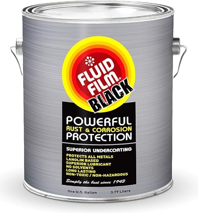 Fluid Film Black Non-Aerosol Corrosion Lubricant Anti-Rust 1 Gallon