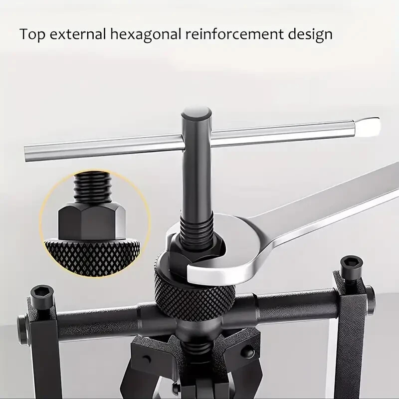 3 JAW INNER BEARING PULLER CAR MOTORCYCLE BUSHING REMOVAL EXTRACTOR HAND TOOL
