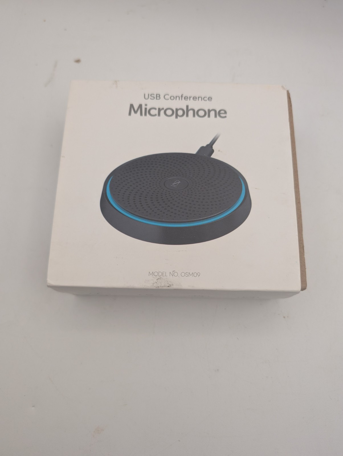 USB Conference Microphone for Computer, 360Â°Omnidirectional Condenser PC Mic Pi