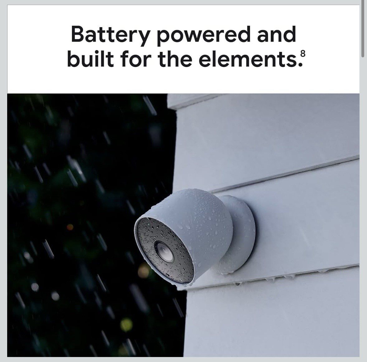 Google Nest Cam 2 Pack Wireless IP Security Camera White GA01894-US