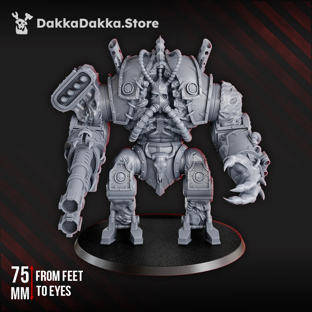 DakkaDakka Miniatures Flesh Befouler Machine Walker Gorelords Sci Fi Grimdark 3D