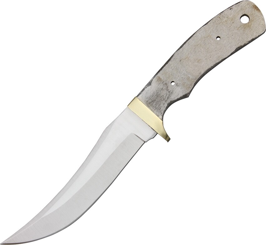 Knifemaking Knife 5" Upswept Skinner Full Tang Blade Stainless Construction