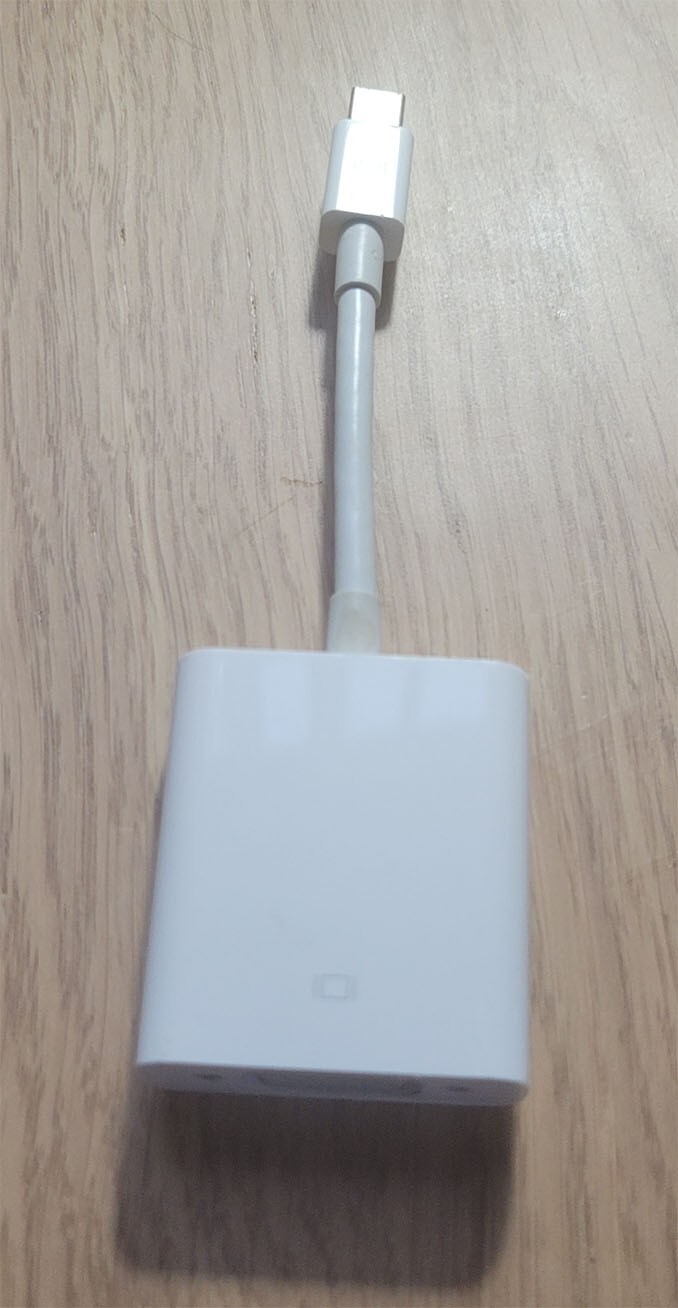 Original Genuine Apple Mini DisplayPort VGA Adapter A1307 Thunderbolt Projector